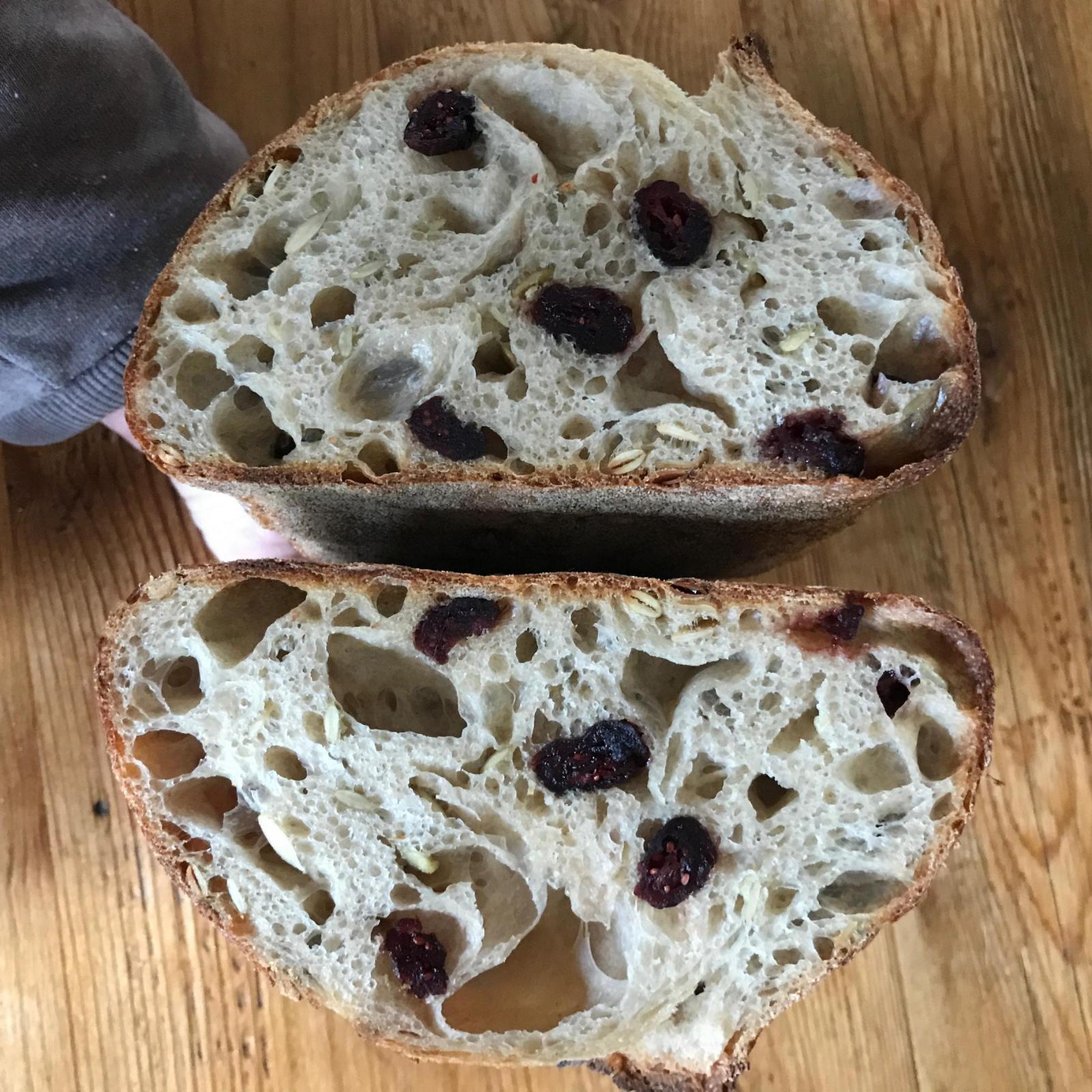 cranberry crumb