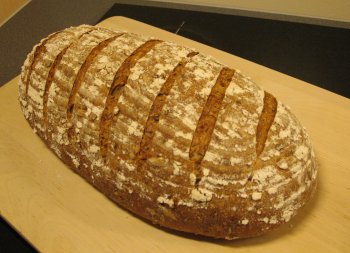 Hamelman's Five grain rye sourdough