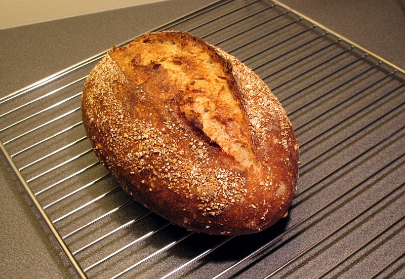 Seeded pain au levain